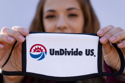 UnDivide US® Face Mask - With the patriotic face mask you can help support an undivided America.
